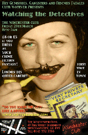 Club Wotever comes to Glasgow 27th & 28th March