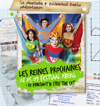 LES REINES PROCHAINES live in Berlin