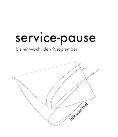 Bildwechsel service break